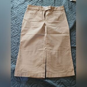 George Women's Tan Wide-Leg Pants